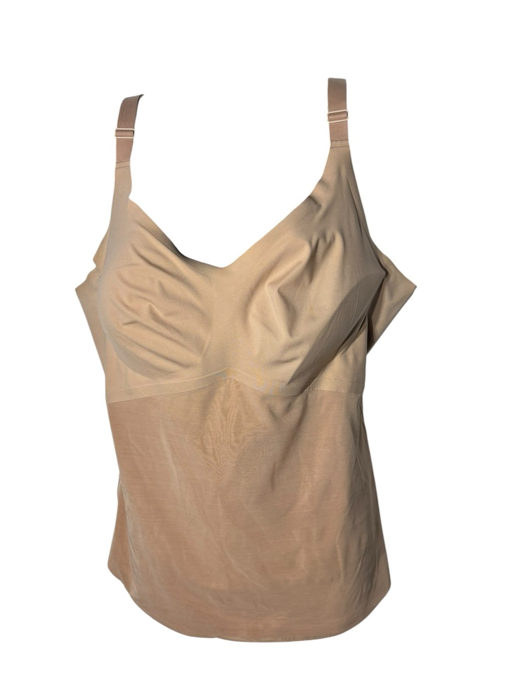 Honeylove women’s 2x liftwear tank and cami nude/black bra top compression - Picture 2 of 7